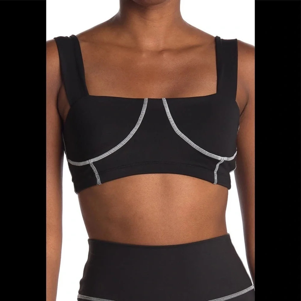 WEWOREWHAT Seamed Corset Crop Top​ - Picture 6 of 14